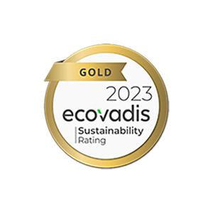 ecovadis gold sustainability rating 2023